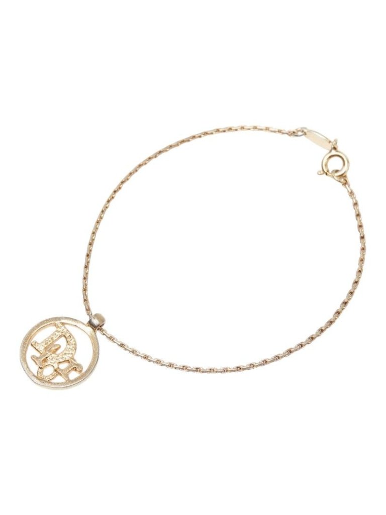 Dior Logo Bracelet Gold Plated